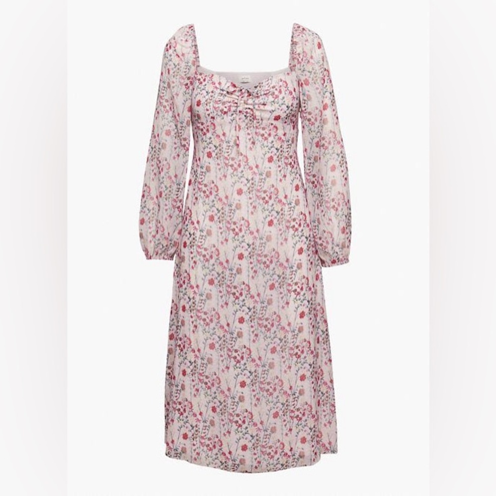 Aritzia Wilfred Floral Dress, size 4